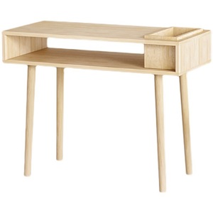 Mesa de Manicura Moderna Minimalista de Madera, Estilo Nórdico, con Bandeja de Almacenamiento, Estación de Trabajo Profesional de Doble Capa para Salón de Belleza - Product Image 5