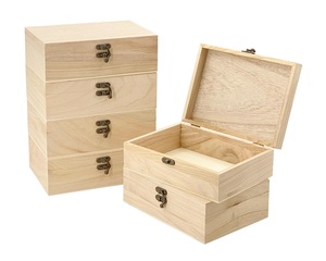 Eco Friendly Unfinished Wood Packing Box Wood Packaging Box for the <strong>Gifts</strong> - Product Image 1