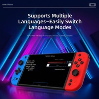 La nouvelle console de jeu portable G90 avec écran IPS de 7 pouces et processeur quadricœur est conçue pour les consoles de jeux vidéo rétro