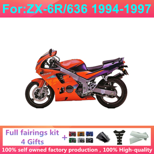 Accesorios para Motocicleta, Kit Completo de Carenado Compatible con Zx6r Zx-6r 94 95 96 97 1994 1995 1996 1997, Carenados de Carrocería Zx-6r/636 1994-1997 - Product Image 2