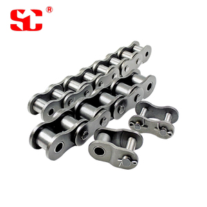 โซ่ลูกกลิ้งอุตสาหกรรมแบบระยะสั้น ซีรีส์ B คุณภาพสูง ความแข็งแรงสูง รุ่น 12B-1 สำหรับการส่งกำลัง - Product Image 1