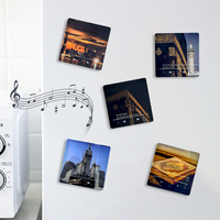 Speaker Audio Al-Quran Foto DIY Personal Terlaris, Magnet Kulkas Akrilik Ramah Lingkungan, Hadiah Pernikahan Islami Muslim