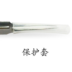 เข็มกดสิวสแตนเลสแบบโค้งและแบบตรง เครื่องมือกำจัดสิวเสี้ยนบนใบหน้า - Product Image 2