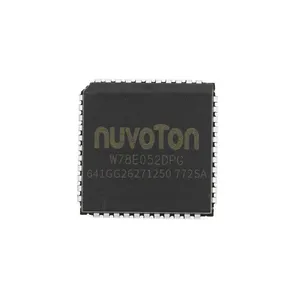 W78E052 8BIT 8KB FLASH 44 Pengontrol Mikro Tanam PLCC IC W78E052DPG