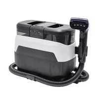Grado Industrial 100 ° Extractor de Vapor de Alta Temperatura Profesional de 1650W, Máquina de Limpieza Profunda de Telas y Sofás para Uso Comercial en Hoteles