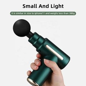 Pistolet de massage corporel sans fil rechargeable mini format, directement de l'usine, pour tissus profonds, commande en gros - Product Image 4