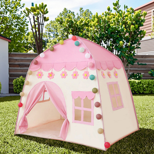 Groothandel Indoor/Outdoor Opvouwbare Speelgoed <span class=keywords><strong>Tent</strong></span> Voor Kinderen Baby Speelgoed Huis Meisje Kleuterschool Speeltent Gemaakt Oxford Polyester Nylon - Product Image 6