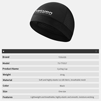 Gorro Elástico y Duradero, Anti-Sudor, Protección UV, Gorro de Ciclismo Compacto y Portátil para Senderismo y Ciclismo de Carretera