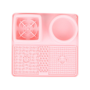 Assiette de nourrissage lent pour chien en silicone durable, non toxique, accessoires pour animaux de compagnie pour une alimentation saine, bol écologique - Product Image 3