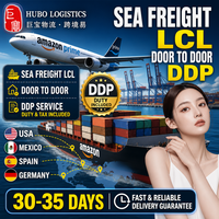 Transport maritime LCL porte-à-porte DDP États-Unis Mexique Espagne Allemagne 30-35 jours Logistique internationale