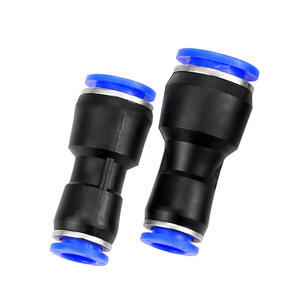 ข้อต่อเร็วแบบลดขนาดสำหรับท่อ PU ข้อต่อลมแบบตรง ทำจากทองเหลืองและพลาสติก สำหรับท่อ PG6-4/PG8-4/PG8-6 ขนาด 8 มม. ใช้ได้กับท่อหลากหลายประเภท - Product Image 4