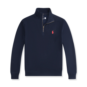 <span class=keywords><strong>Maglione</strong></span> <span class=keywords><strong>Polo</strong></span> da Uomo in Maglia Personalizzato RL Ralphes, Lussuoso Ricamo in Cotone, Casual con Zip a un Quarto, Maglioni per Uomo - Product Image 1