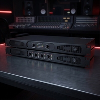 Amplificateur de puissance audio de classe D 1U pour système de sonorisation professionnel de théâtre commercial et de parc d'attractions