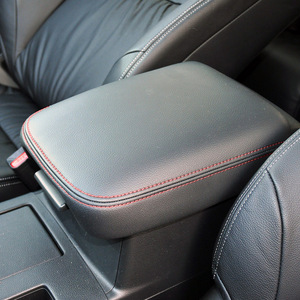 Funda para reposabrazos de consola central, cuero de microfibra auténtico para Honda Crv 2012-2016, caja de almacenamiento, no requiere desmontaje - Product Image 2