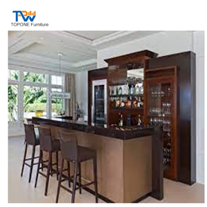 2024 Cao Cấp Thư Giãn Cuộc Sống Phong Cách Rượu Vang Lưu Trữ Thanh Tủ Nhà Quầy Bar Cho Phòng Khách Bảng Thanh - Product Image 5