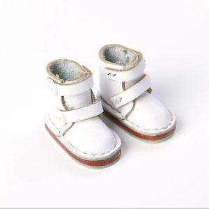 Botas de muñeca <span class=keywords><strong>Blythe</strong></span> <span class=keywords><strong>personalizadas</strong></span>, accesorios de zapatos de cuero Real para <span class=keywords><strong>muñecas</strong></span> de dibujos animados de tamaño Mini, juguetes de moda hechos a mano - Product Image 6