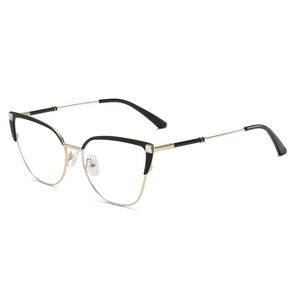 <span class=keywords><strong>Gafas</strong></span> <span class=keywords><strong>de</strong></span> Miopía con Protección Anti Luz Azul 2026 para <span class=keywords><strong>Mujer</strong></span>, Montura Grande <span class=keywords><strong>de</strong></span> Metal Ultraligera, <span class=keywords><strong>Gafas</strong></span> <span class=keywords><strong>de</strong></span> Graduación, <span class=keywords><strong>Gafas</strong></span> Ópticas con Receta - Product Image 5