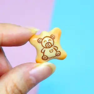 Trẻ Em Thời Trang Các Loại Cabochon Biscuit Resin Dễ Thương Kẹo Buồng Thực Phẩm Thu Nhỏ Charms Flat Lại Ngôi Nhà Búp Bê Thủ Công Mỹ Nghệ Làm