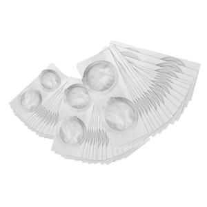 100 UNIDS Hotsale Cápsula Tapas Pegatina para <span class=keywords><strong>NESPRESSO</strong></span> <span class=keywords><strong>Dolce</strong></span> <span class=keywords><strong>Gusto</strong></span> 53,5 MM Aluminio Espresso Tapas Sellos de Aluminio Rifill Filtros Desechables - Product Image 1