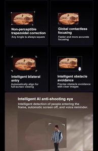 Hisense Vidda C2S Native 4K Proyector láser de tres colores Smart 2000 CVIA Lumens 1700:1WiFi 6 Home Movie Mini proyector portátil - Product Image 2