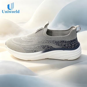 Fournisseur direct du Vietnam sur Alibaba |   Chaussures pour hommes - Design personnalisé, chaussures décontractées en tricot extensible pour hommes, chaussures de marche, chaussures de jogging, chaussures de fitness - Product Image 1