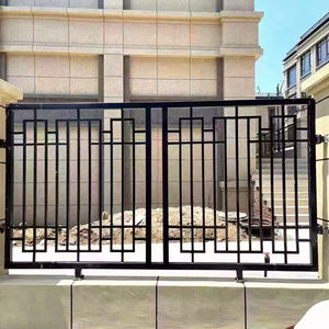 Fabrikanten Van Zink Stalen Hekwerk Ijzeren Kunstvilla Gemeenschap Hek Fabriek Werf Veiligheid Hek Tuin Reling Metalen Vangrail Staal - Product Image 4