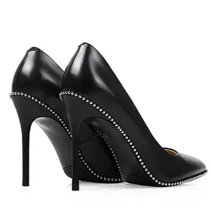 XINZI RAIN-Chaussures à talons hauts pour femmes, design personnalisé, noires, rouges, talons aiguilles pour dames
