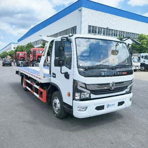 Camion de dépannage léger Dongfeng 4 tonnes à plateau 4x2 à bas prix pour le sauvetage routier et le récupération d'accidents - Product Image 2