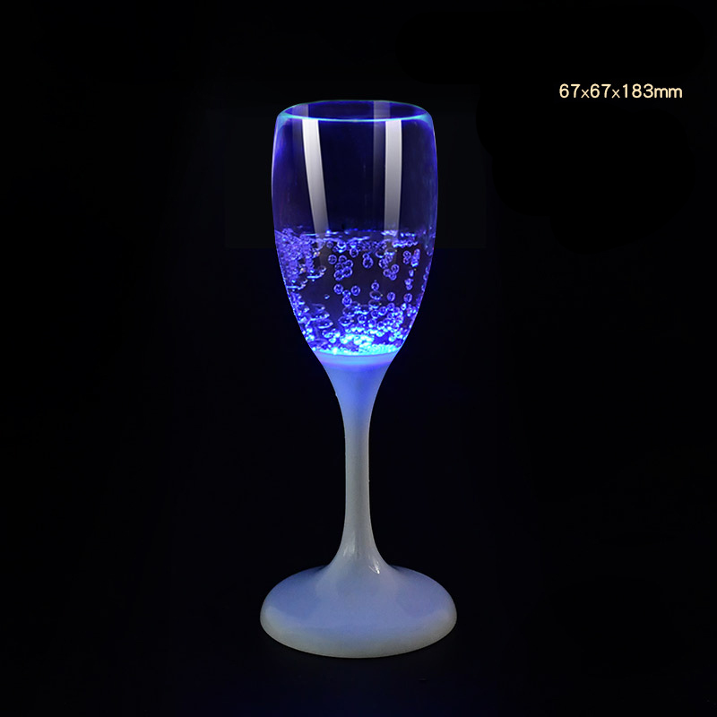 Champagne Glass Blue