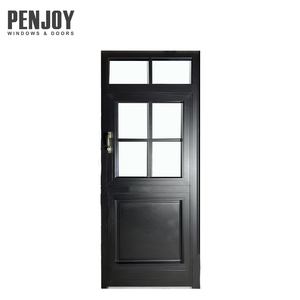 Porta Olandese in Alluminio a Taglio Termico Stile Francese per Giardino e Patio, Porta a Battente - Product Image 3