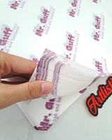 Papier d'emballage personnalisé avec logo, résistant à l'huile et de qualité alimentaire, vente en gros pour les restaurants de burgers et de poulet frit