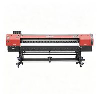 Impresora de Gran Formato SIGNSTAR de 3.2m con 2 Cabezales Epson I3200, Impresora Digital de Inyección de Tinta de Alta Velocidad con Tinta Eco Solvente