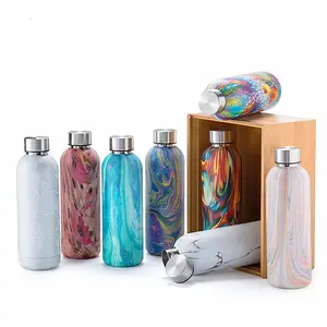 OEM Factory Stainless Steel Bottle Sports Cola Bottle Powder Coating Thermos Vacuum Flask