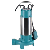 Bomba Sumergible para Aguas Residuales y Sucias FLY PUMP 1300w V1300DF con Protector Térmico y Sistema de Corte