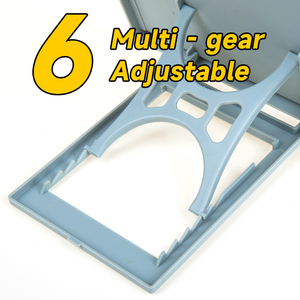 Support de livre de lecture domestique porte-livre en plastique support de livre de magazine Portable réglable porte-documents - Product Image 3