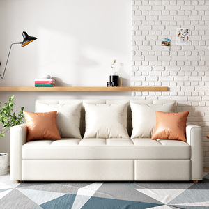 Kéo ra 3 chỗ ngồi không thấm nước công nghệ vải sofa cama ngồi có thể ngả phòng khách đồ nội thất lười biếng <span class=keywords><strong>futon</strong></span> gấp chuyển đổi sofaed - Product Image 1