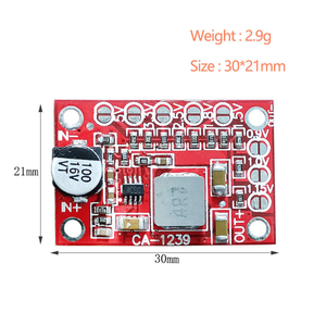 Có thể điều chỉnh điện mô-đun 1.25V 1.5V <span class=keywords><strong>1.8V</strong></span> 2.5V 3.3V 5V Đầu Ra 3A 15V đầu vào CA-1239 mô-đun - Product Image 3