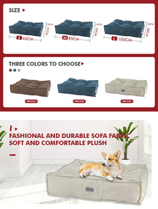 Matelas pour animaux de compagnie 4 saisons Ant-<span class=keywords><strong>bugz</strong></span> 2026 pour chiens et chats, style été, couverture de panier amovible, utilisation intérieure, matelas pour chien - Product Image 4