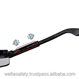 Lunettes de sécurité confortables WELTA Factory CE EN16321 Ansi Z87.1 pour homme, travaux de construction, protection des yeux - Product Image 6