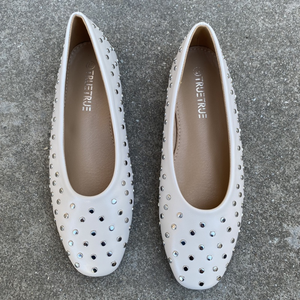 Women's <strong>Flat</strong> Shoes Fashionable Rivets Classic Causal <strong>Flats</strong> - Product Image 4