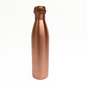 Botella de Agua Ecológica 100% Cobre Puro con Tapa, la Más Vendida, para Gimnasio, Ayurveda, Espiritual, Exportador Indio - Product Image 1