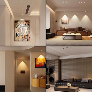 Bán buôn COB LED khách sạn Spotlight Đen lõm xuống ánh sáng trần nhôm downlights cho Mall nhà cửa hàng - Product Image 6