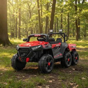 <span class=keywords><strong>Voiture</strong></span> télécommandée tout-terrain électrique à quatre roues motrices pour enfants, pour deux enfants de 1 à 8 ans, jouet en plastique pour bébé - Product Image 5