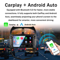 Navigation GPS, égaliseur DSP, écran tactile 7 pouces pour Peugeot 206 (2000-2008), lecteur multimédia, prise en charge de Carplay, Android Auto, autoradio