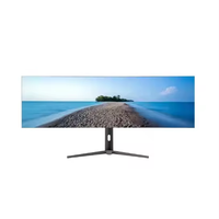 Moniteur de jeu d'usine 49 pouces 5120*1440 incurvé 5K large écran IPS moniteur de bureau moniteur de jeu