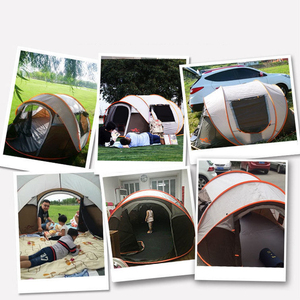Tente de camping extérieure résistante aux intempéries et confortable de grand espace en gros - Product Image 4