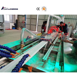 Extrudeuse en plastique PVC/PE/PP bois (composite WPC) profilé de fenêtre large panneau de porte creux extrudeuse machines de fabrication - Product Image 3