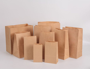 Bolsas de Papel para Almuerzo Personalizadas, Bolsas para Alimentos y Frutos Secos, Paquete de 500 Bolsas, Bolsas de Papel Kraft Resistentes - Product Image 5
