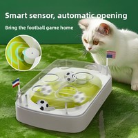 AFP Smart Football Field Leuchtendes Interaktives Lernspielzeug für Katzen zur Intellektuellen Entwicklung und Langeweile-Bekämpfung