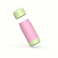 Flacon de déodorant solide 30 ml en PP, conteneur de crème, emballage personnalisé avec logo pour baume parfumé solide, idéal pour le bureau et les trajets quotidiens